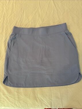 Cypress Club Women's Light Blue Skort with Elastic Waist